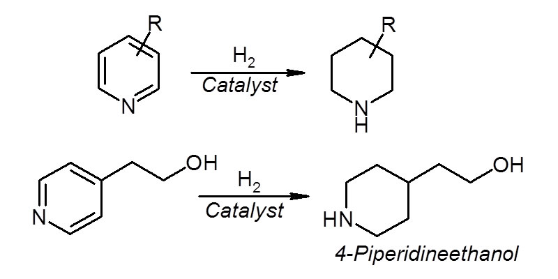 (5) Hydrogenation of Heteroaromatic Ring (4) Hydrogenation of Heteroaromatic Ring